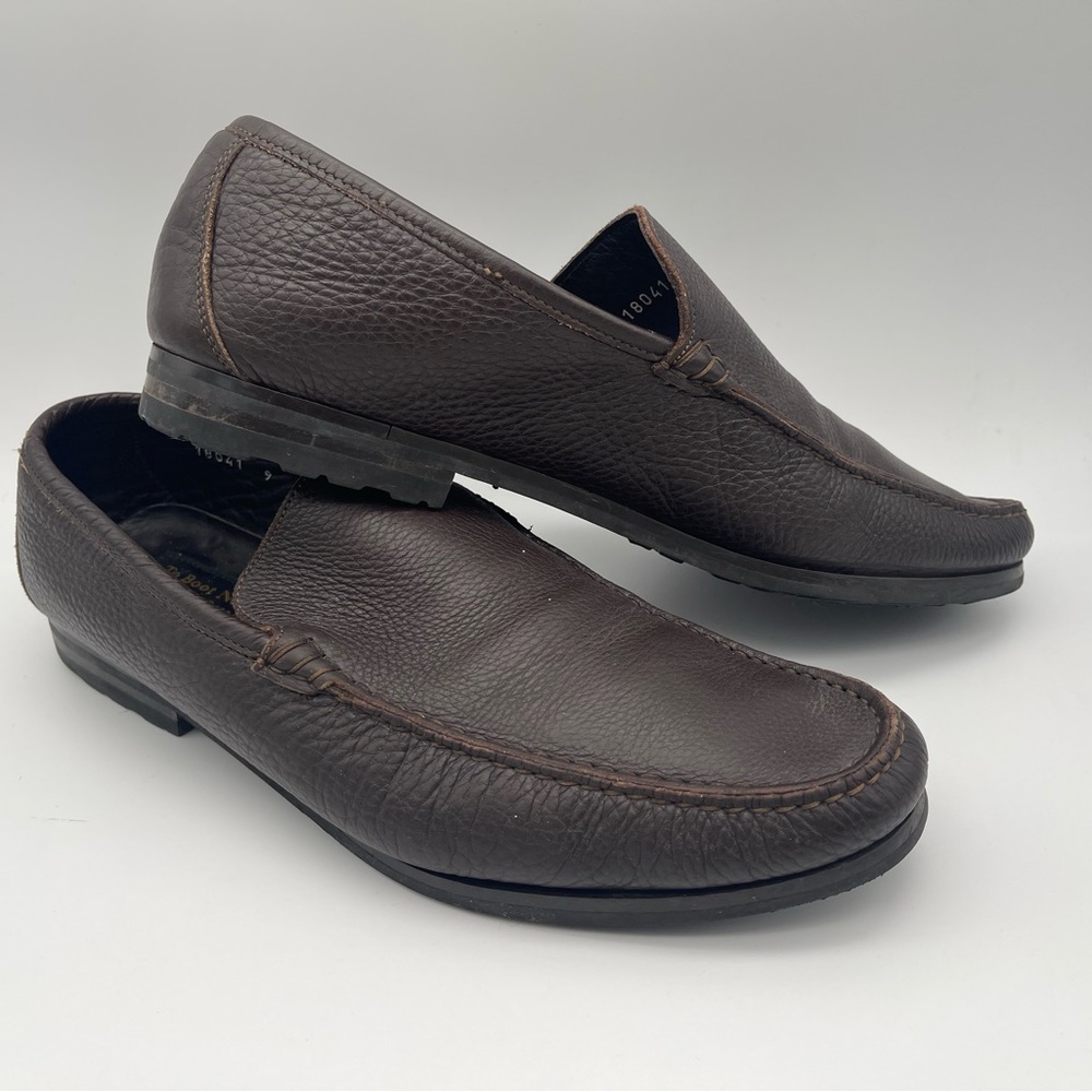 To Boot New York Leather Pebbled Loafers